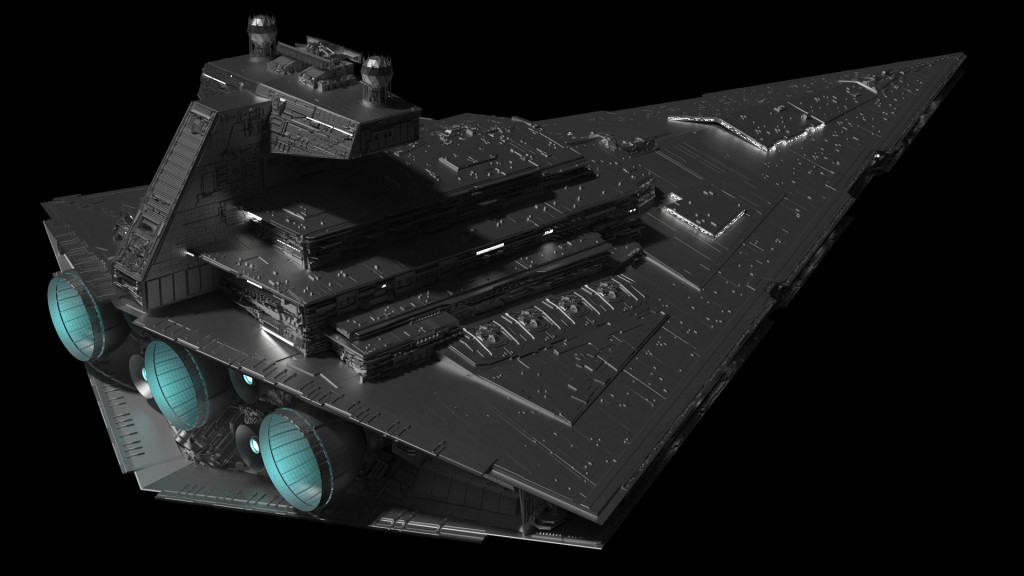 imperial space destroyer preview image 1